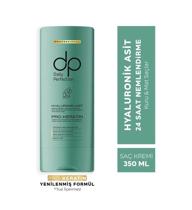 Dp Daily Perfection - Keratin & Collageen + Hyaluronzuur haarcrème 350ml