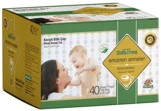 Shiffa Home Moedermelk Support Thee 80gr | 40 Zakjes | Emziren Anne çayi 140gr