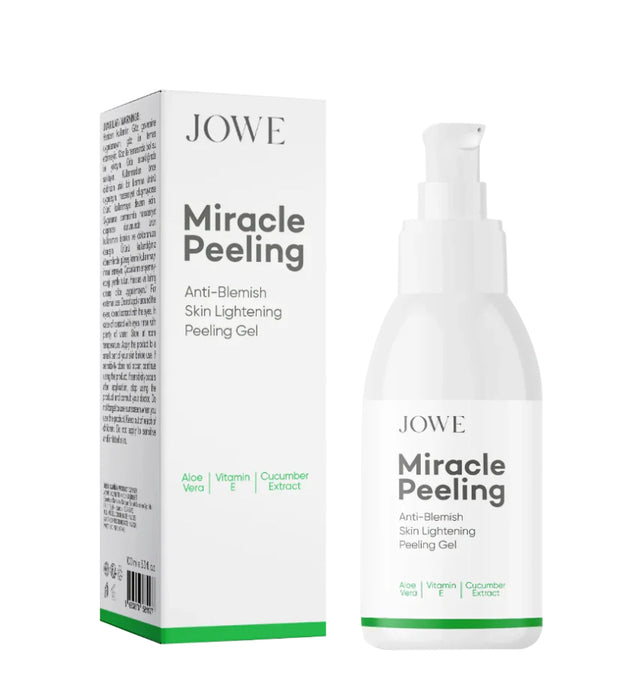 Jowe Miracle Peeling Gel | Exfoliërende Gezichtsgel | Hydrateert | Dode Huidcellen Verwijderen | Glow Effect | 100 ml