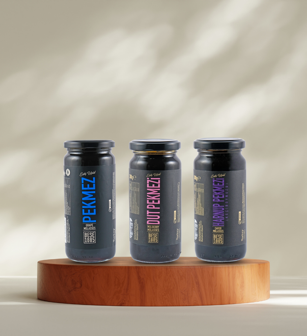 Molasses Variety Pack – 3 x 300g (Mulberry, Grape & Harput)