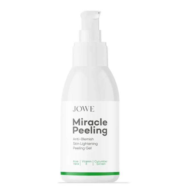 Jowe Miracle Peeling Gel | Exfoliërende Gezichtsgel | Hydrateert | Dode Huidcellen Verwijderen | Glow Effect | 100 ml