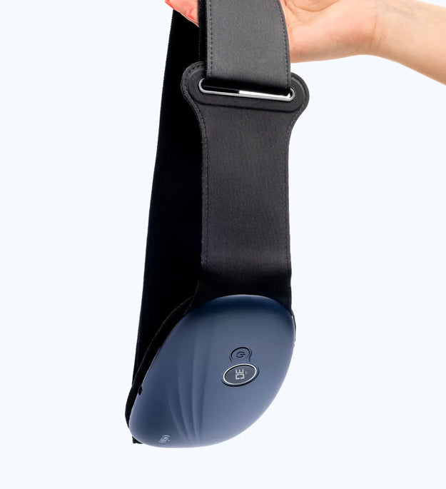 Osio Painless | Oplaadbare Warmteband voor Menstruatiepijn | Regelpijn Verlichting | Draagbare Buikband | Warmte & Trilling | Herbruikbaar | Discreet Comfort | Dames Gezondheid | Menstruatiekrampen | USB-oplaadbaar