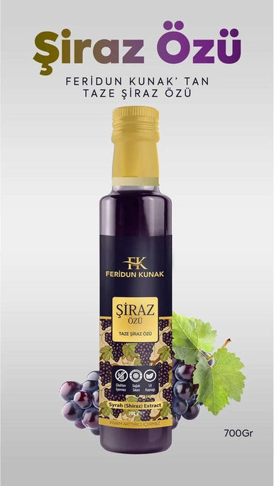 Feridun Kunak - Shiraz Druiven Extract 700gr - Şiraz Özu - Rijk aan vitamines en mineralen