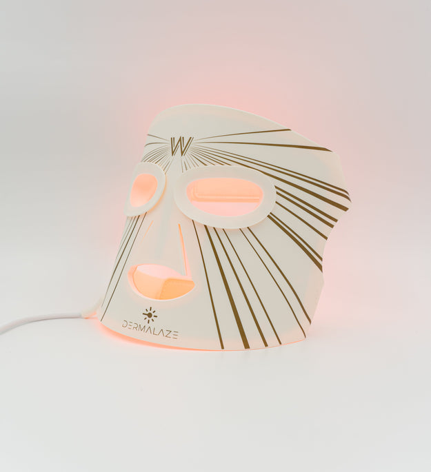 Dermalaze LED Gezichtsmasker – Wit