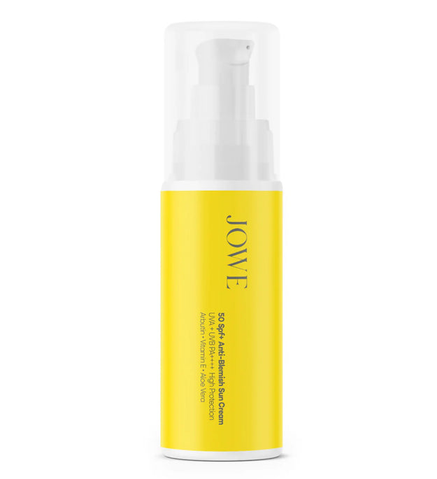 Jowe SPF 50 Zonnecrème | Anti-Vlekken Gezichtscrème | Hoge Bescherming Tegen Zon & Pigmentvlekken | Hydraterend & Niet-Vettig | 60 ml