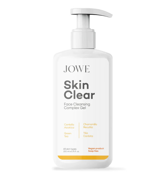 Jowe Skin Clear Yüz Temizleme Jeli 200 ml | Diepe Reiniging voor de Gevoelige Huid | Anti-Onzuiverheden & Frisse Gloed