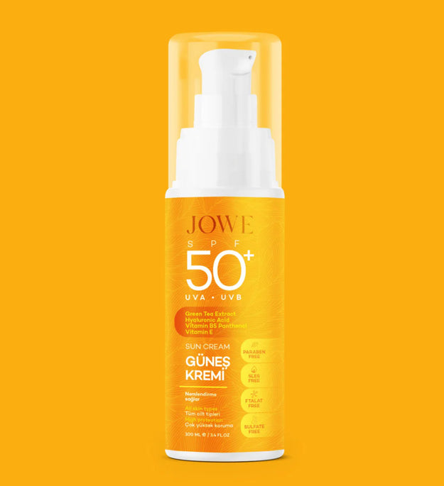 Jowe Güneş Kremi SPF 50 | Hoge Zonnebescherming | Hydraterende Zonnespray Voor Gezicht & Lichaam – 100 ml