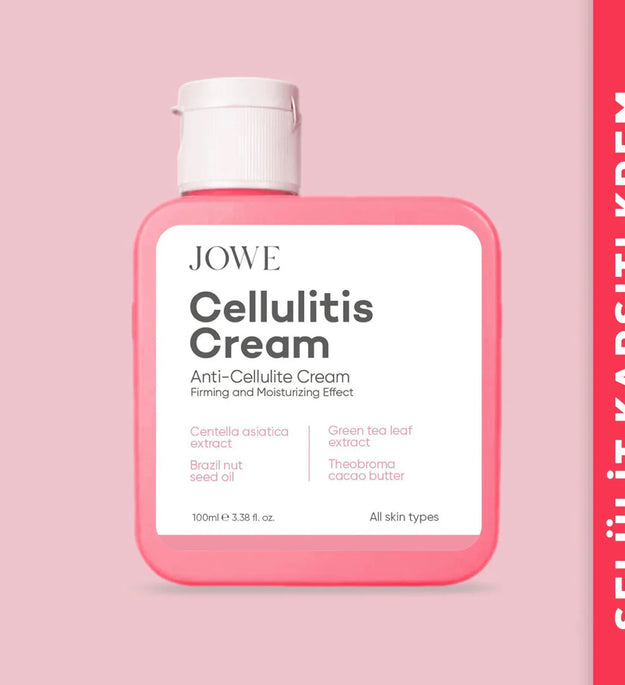 Jowe Anti-Cellulite Crème | Huidversteviger & Hydraterende Lichaamscrème | Tegen Cellulitis & Slappe Huid | Strakkere Huid | 100 ml