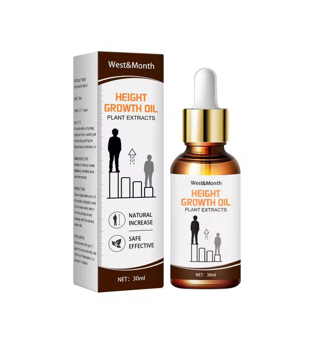 High Growth Oil 30ml | Ondersteuning Groei & Ontwikkeling | Voor Jongeren in de Groei | Natuurlijke Formule | Essentiële huidolie