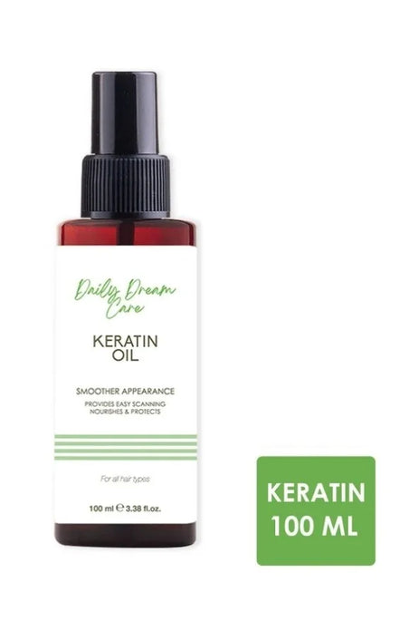 Daily Dream Care - Keratin Yağı 100 (ml.) | Amla yağı + E Vitamini içerir + Paraben içermez