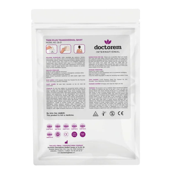 Doctorem - Thin Plus 25 Yapraklık Set | Zayıflama ve Detoks