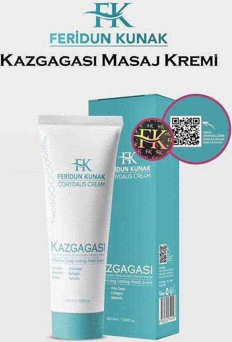 Feridun Kunak - Corydalis crème 100 (ml.) | Natuurlijke Bijengif crème | Effectieve pijnmassagecrème