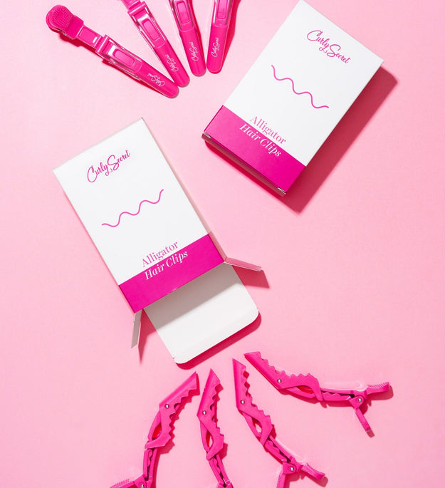 Alligator hair clips