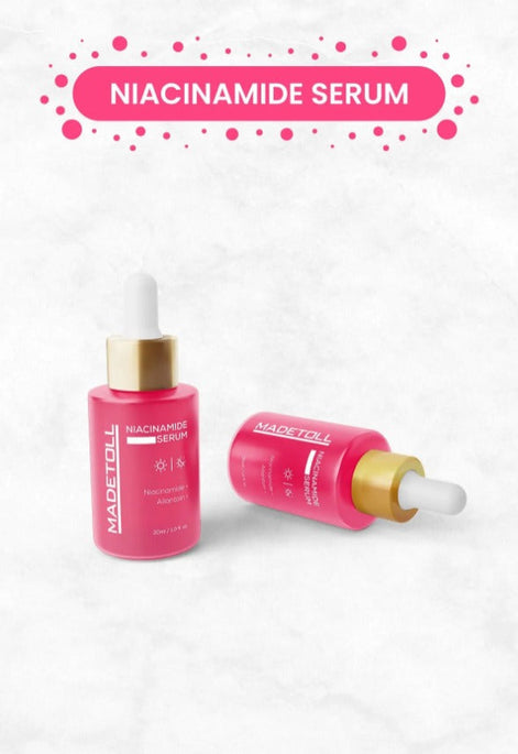 Madetoll - Niasinamid Serumu | Gözenek sıkılaştırma | Sebum Dengeleyici Vitamin B3 + Allantoin | 30 (ml.) |