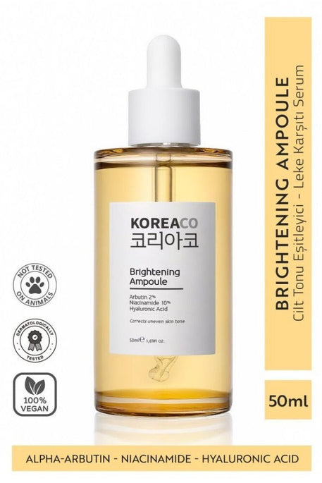 Koreaco - Aydınlatıcı Ampul 50 (ml.) | Leke Karşıtı ve Cilt Tonu Akşamı