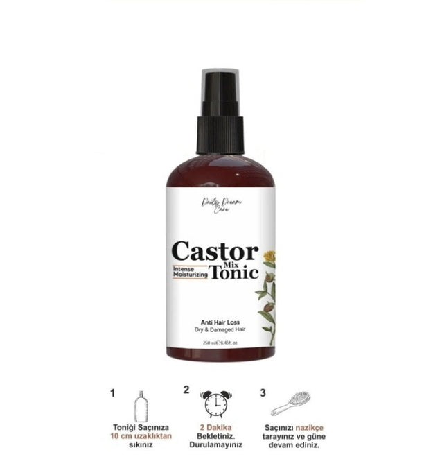 Daily Dream Care - Castor Complex Tonic 250 (ml.) | Nieuwe Haarvorming Reparatie tegen Haarverlies