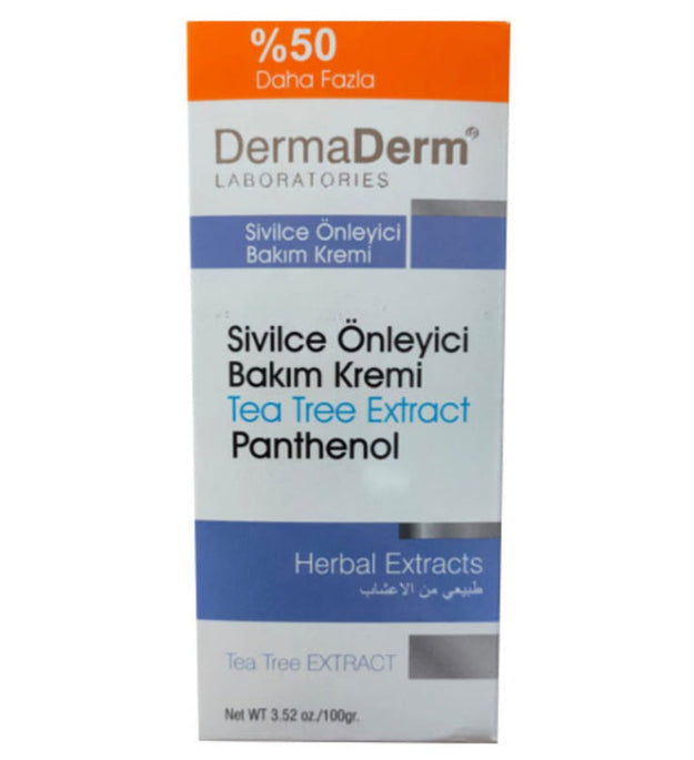 Dermaderm - Sivilce Kremi 100 (gr.) | Bitkisel Krem - Sivilcelere karşı besleyici krem