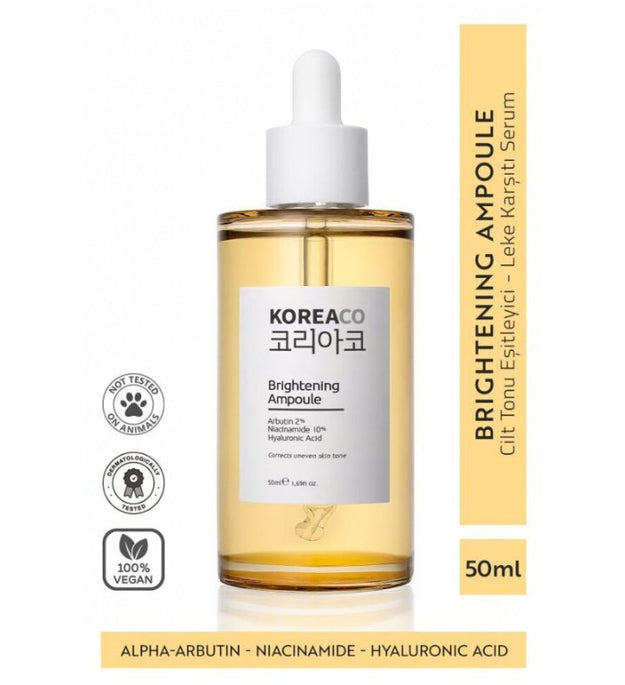 Koreaco - Aydınlatıcı Ampul 50 (ml.) | Leke Karşıtı ve Cilt Tonu Akşamı