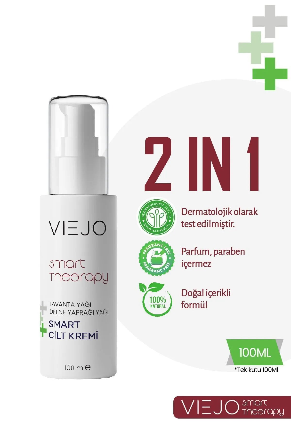 Viejo Smart Therapy - Egzema Krem - Hassas Ciltler - Eczeem Crème 100ml
