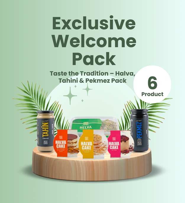 Premium Welcome Package – Special Introductory Offer | Turkish Halva, Tahini & Pekmez Assortment