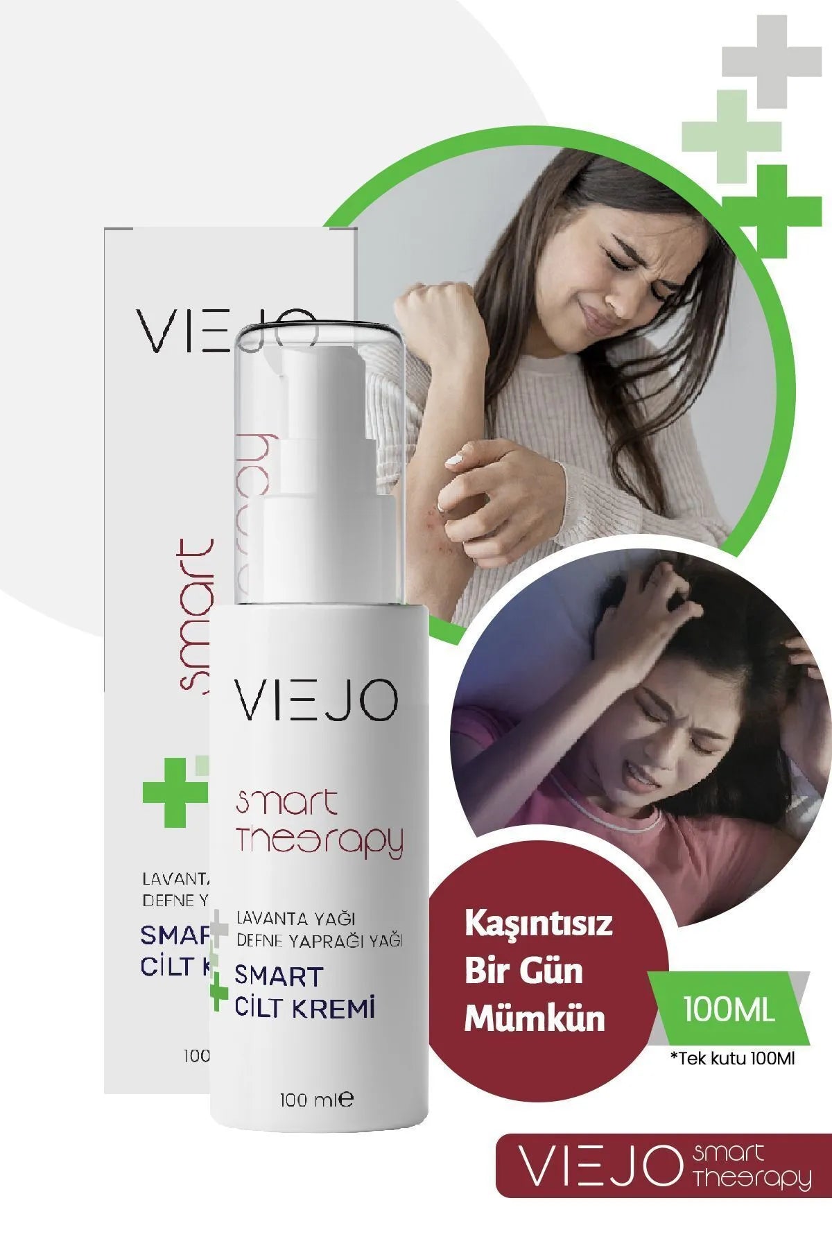 Viejo Smart Therapy - Egzema Krem - Hassas Ciltler - Eczeem Crème 100ml