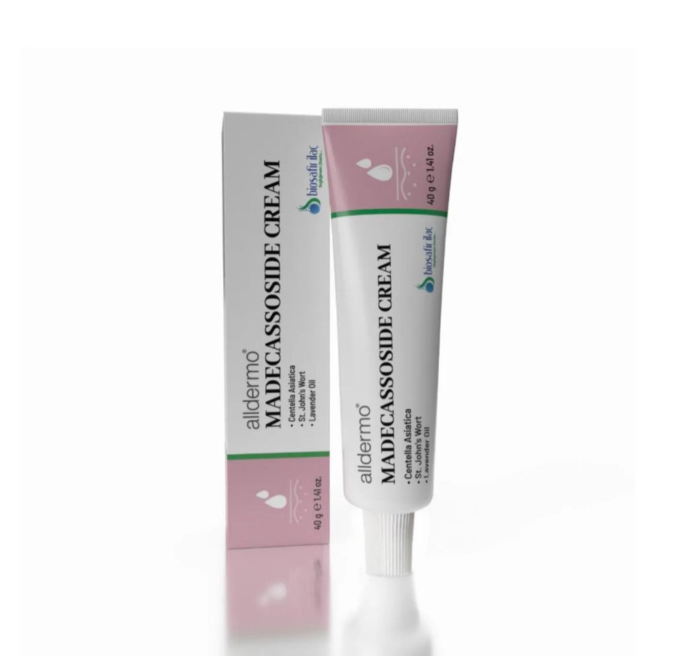Alldermo Madecassoside Cream 40g – Madecassoside Zalf voor Huidherstel, Acne & Litteken Crème