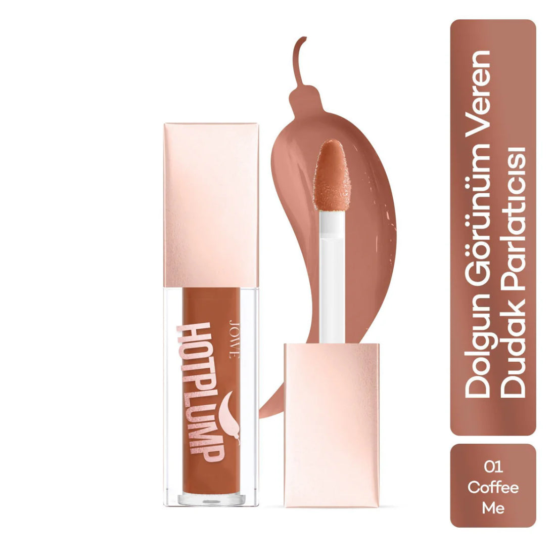 Jowe Dolgunluk Veren Hot Plump 01 Coffee Me | Lip Plumper Met Warmte Effect | Vollere Lippen Zonder Injecties