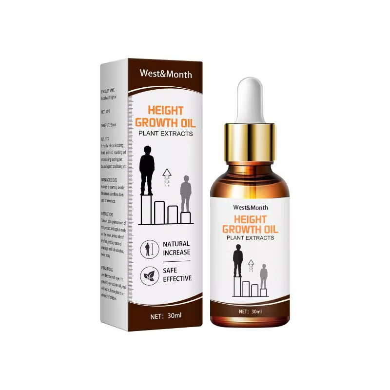 High Growth Oil 30ml | Ondersteuning Groei & Ontwikkeling | Voor Jongeren in de Groei | Natuurlijke Formule | Essentiële huidolie