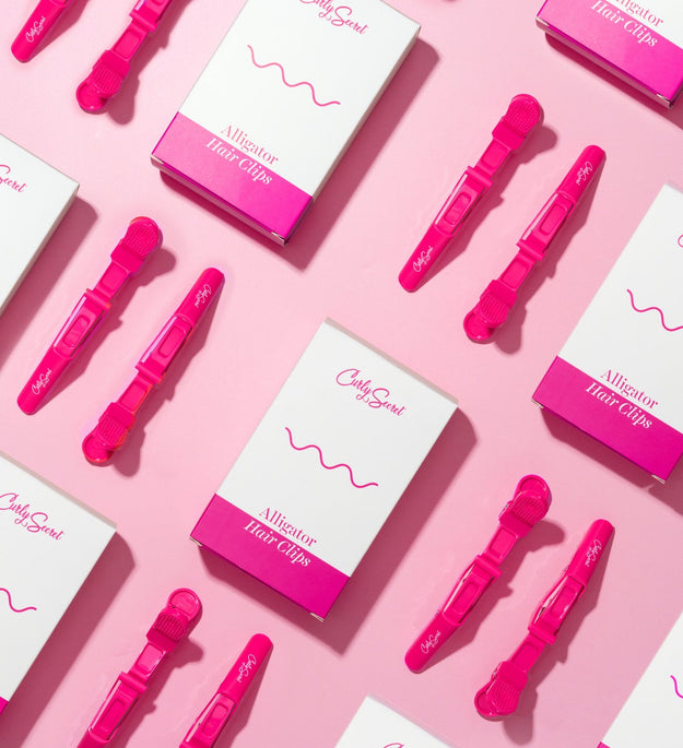 Alligator hair clips