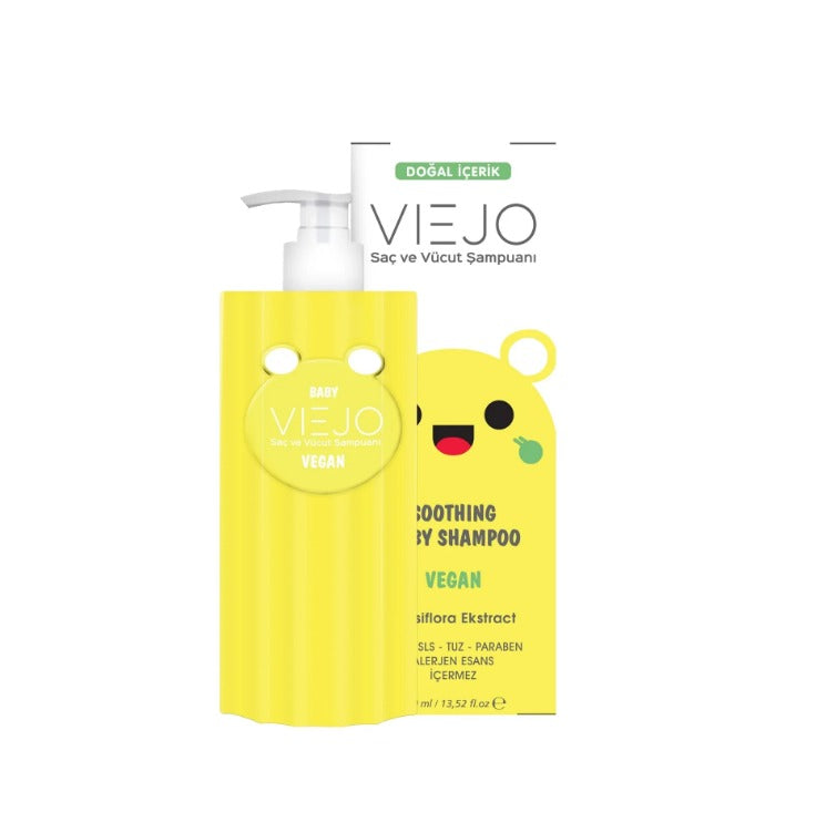 Viejo - Kalmerende Babyshampoo 400 (ml.) | Babyshampoo met Veganistische Ingrediënten