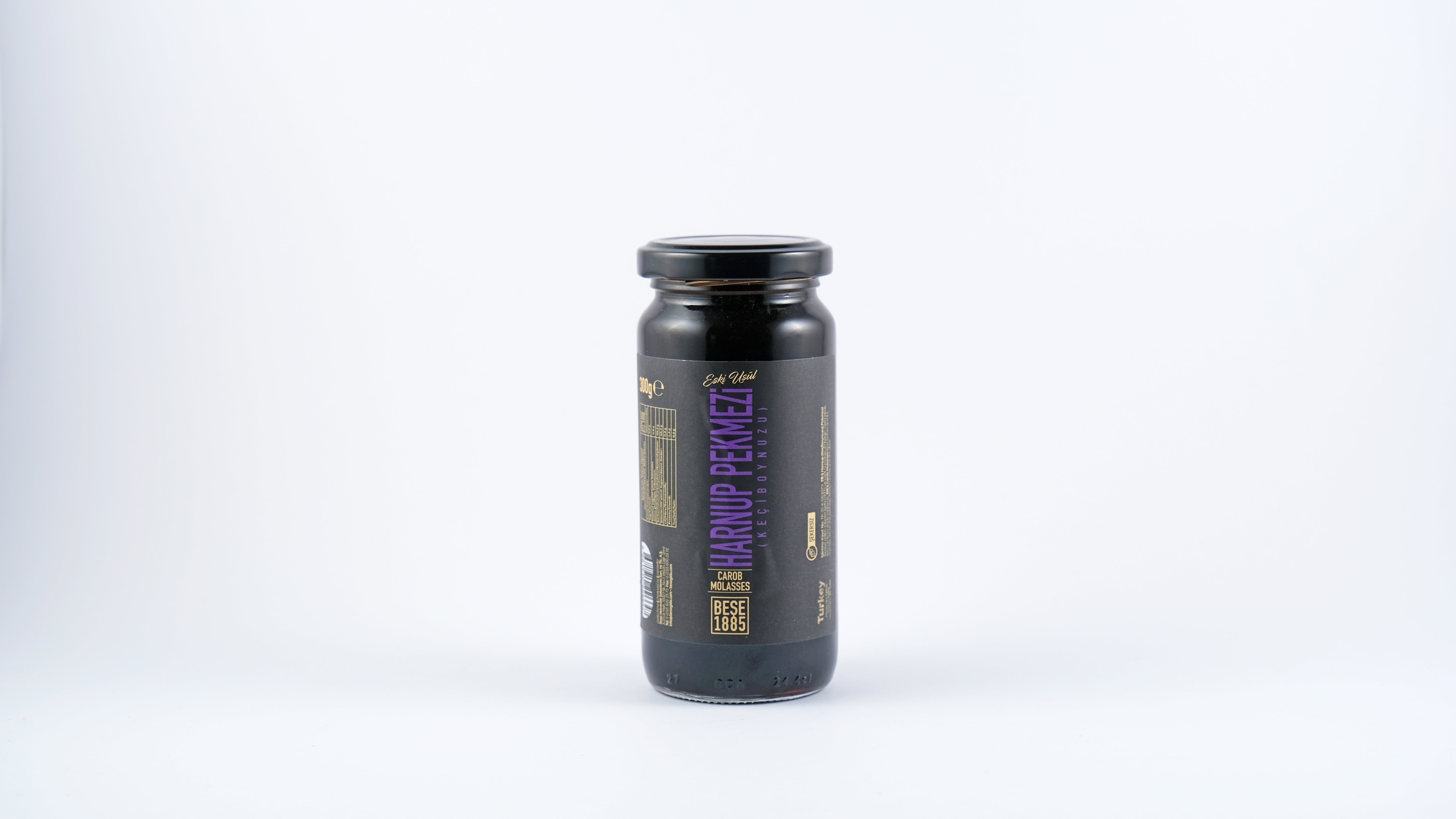 Premium   Carob Molasses – 300g Glass Jar | Natural, Iron-Rich, Sugar-Free