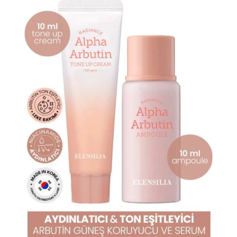 Alpha Arbutin - Ampul ve Tonlayıcı Krem 10 (ml.) | Işıltı